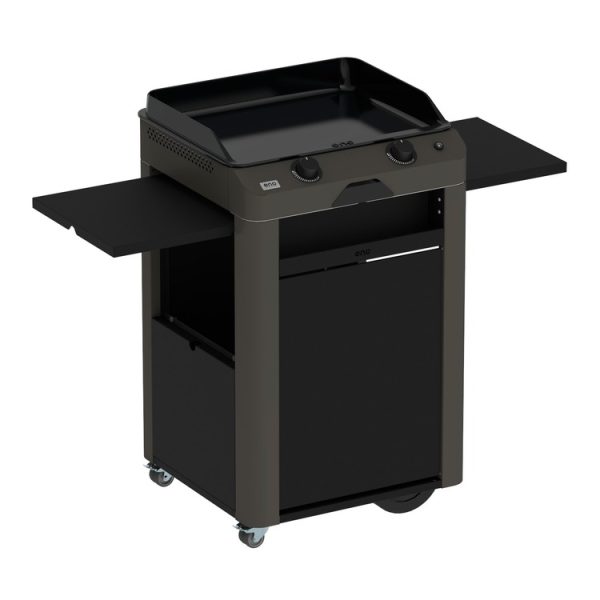 Combo Fusion cargo grijs - 60 - Plancha gas + roltafel